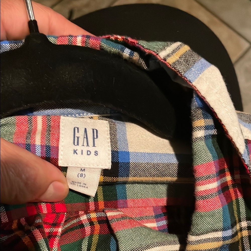 GAP Kids Plaid Shirt